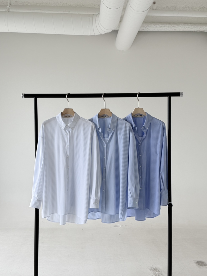 SANTAL韓國代購女士新款人氣休閑職業熱賣推薦襯衫蕾絲衫SANTAL襯衫/蕾絲衫