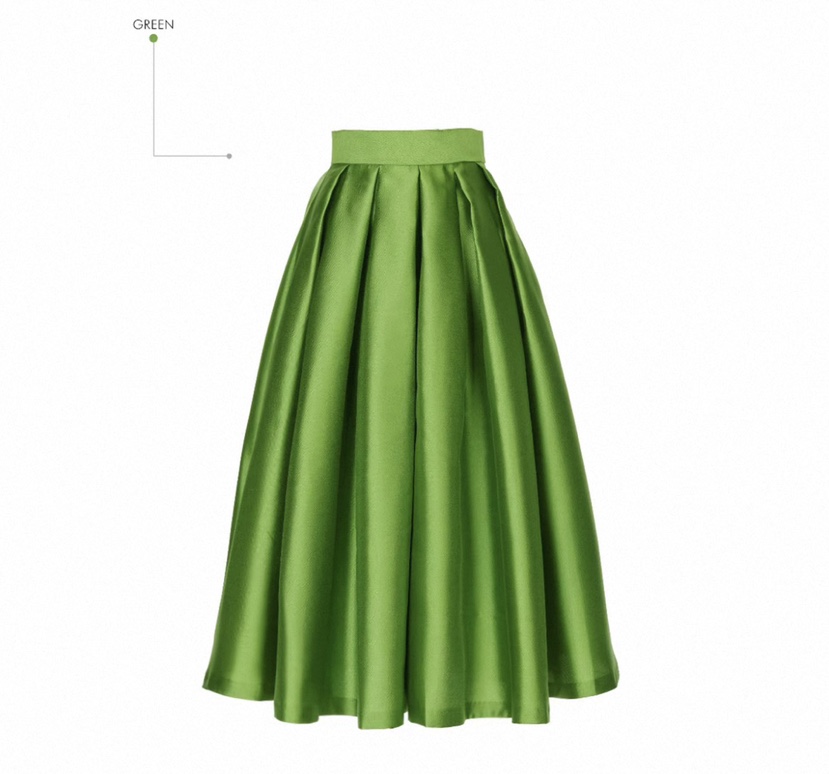 VAN NZILL韓國代購女裝新款推薦人氣半身裙中短裙百褶褶裙VAN NZILL半身裙/中短裙圖色1