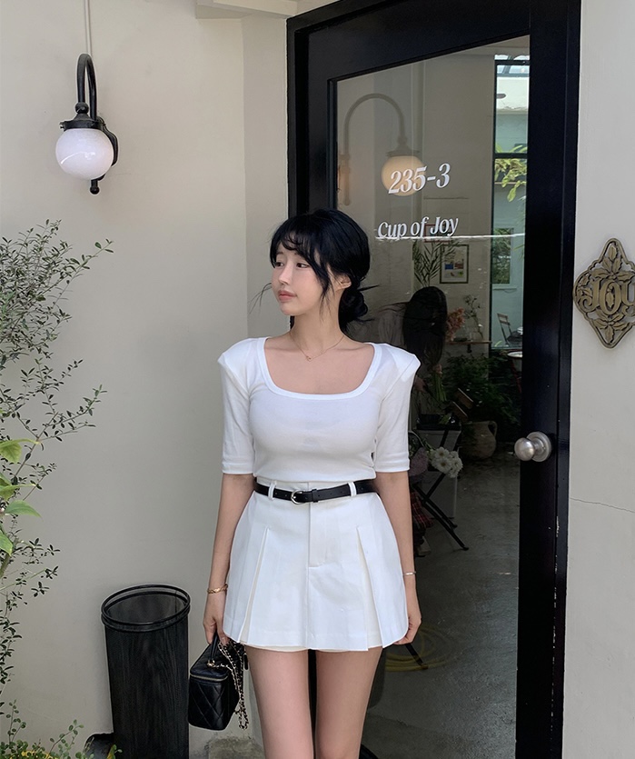 LIGHT AND SALT韓國東大門直郵女士新品休閑職業人氣T恤LIGHT AND SALTT恤