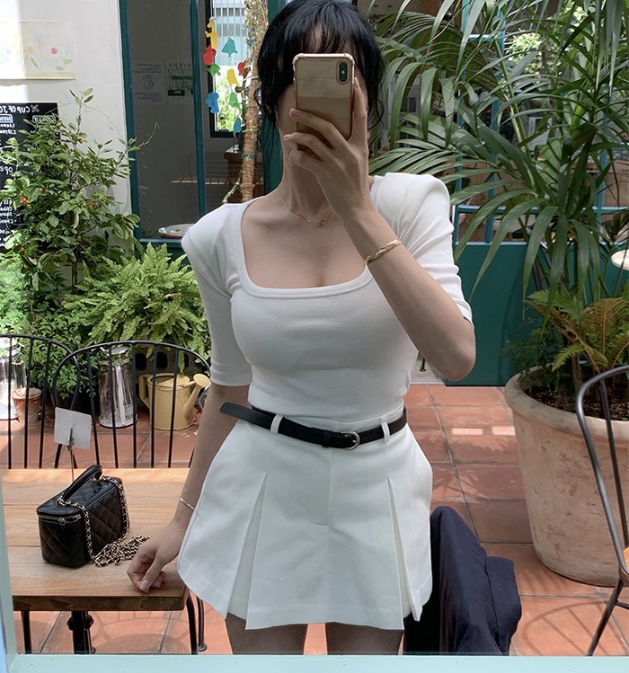 LIGHT AND SALT韓國東大門直郵女士新品休閑職業人氣T恤LIGHT AND SALTT恤