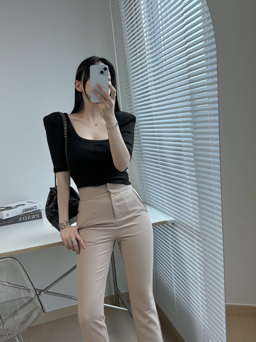 LIGHT AND SALT韓國東大門直郵女士新品休閑職業人氣T恤LIGHT AND SALTT恤