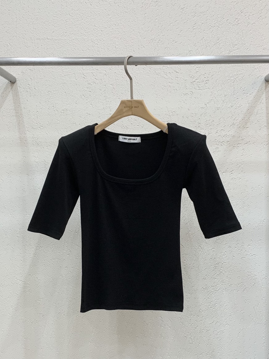 LIGHT AND SALT韓國東大門直郵女士新品休閑職業人氣T恤LIGHT AND SALTT恤圖色3