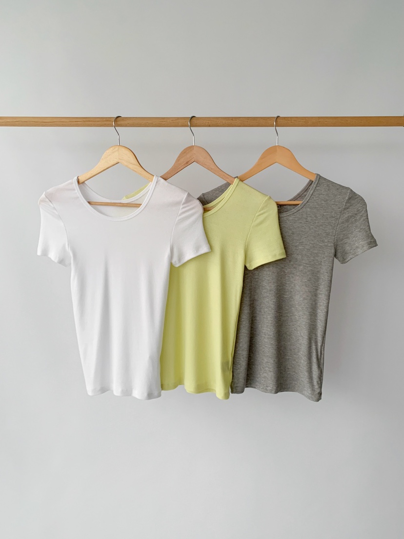 JKICHI韓國直郵女士新款熱賣時尚人氣推薦26春夏休閑T恤天絲JKICHIT恤