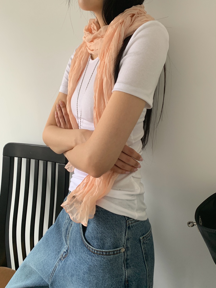 JKICHI韓國直郵女士新款熱賣時尚人氣推薦26春夏休閑T恤天絲JKICHIT恤