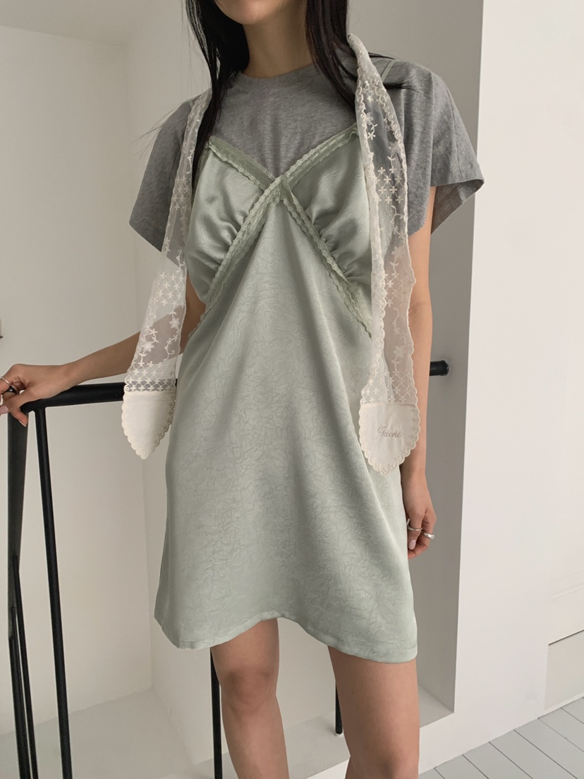 JKICHI韓國東大門代購女裝新品人氣休閑熱賣連衣裙假兩件JKICHI連衣裙