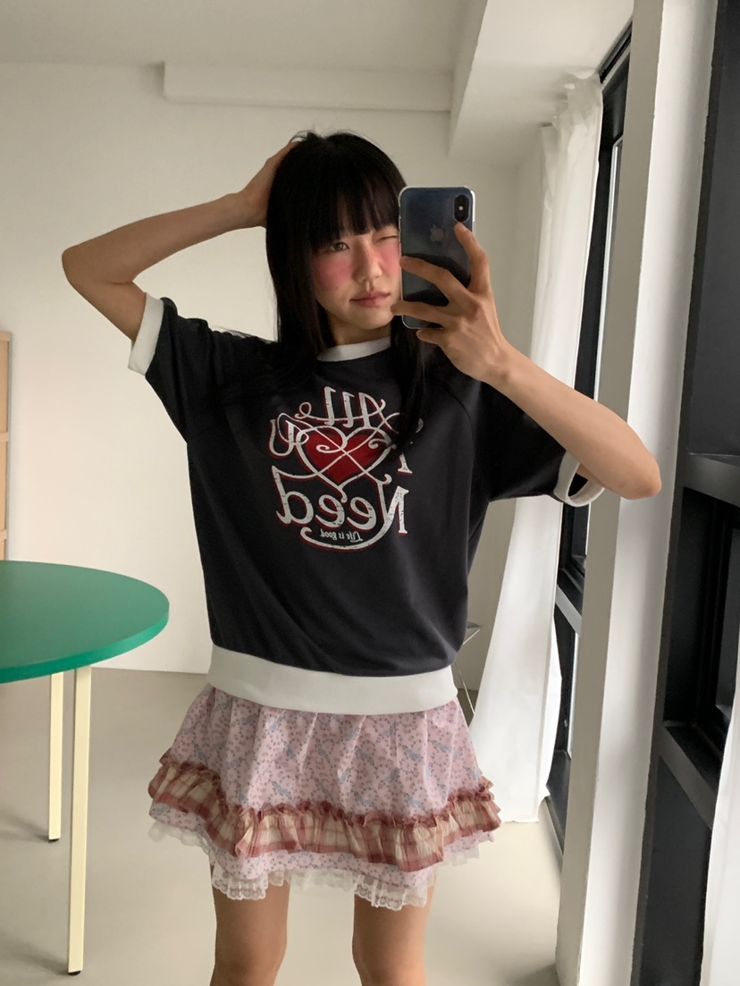 MORE THAN-P韓國直郵女裝新款26春夏人氣時尚熱賣職業T恤MORE THANT恤