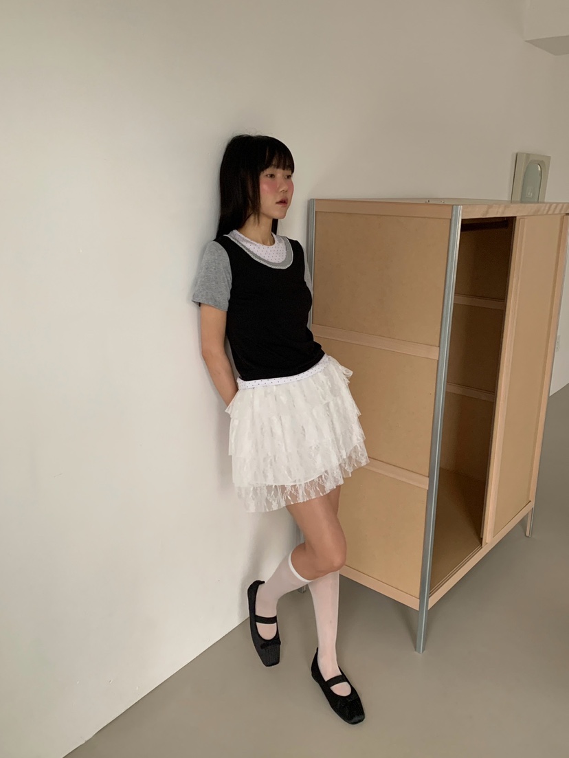 MORE THAN-P韓國代購女裝新品推薦人氣熱賣26春夏職業T恤MORE THANT恤