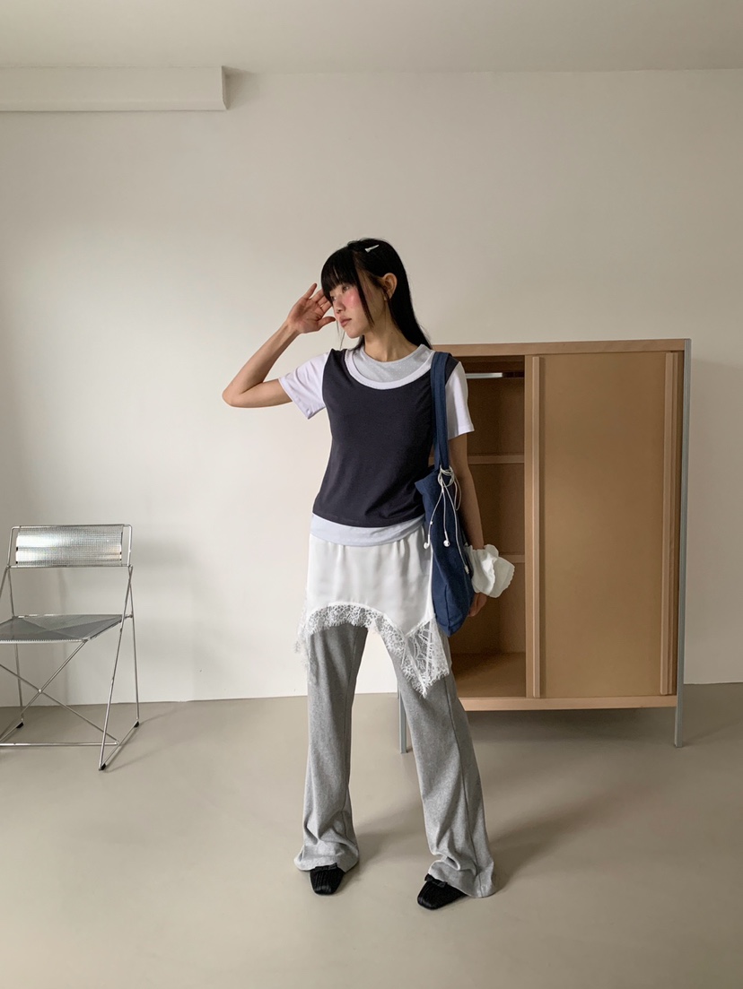 MORE THAN-P韓國代購女裝新品推薦人氣熱賣26春夏職業T恤MORE THANT恤