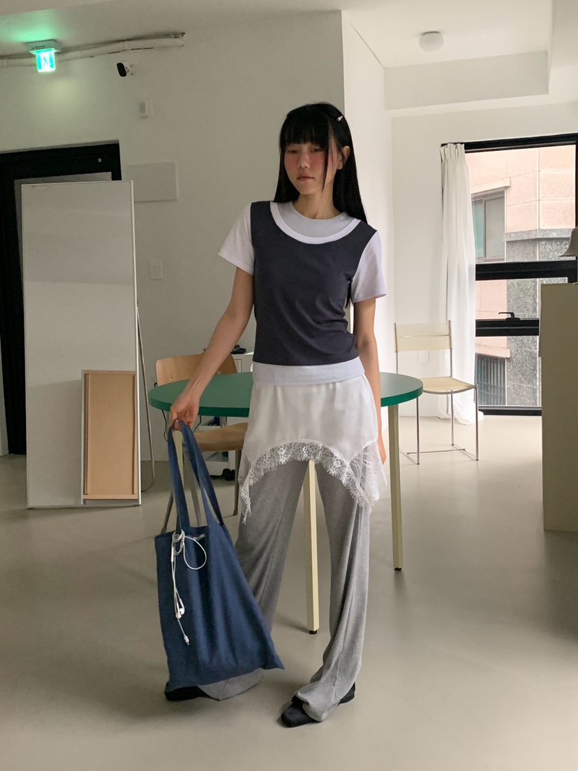 MORE THAN-P韓國代購女裝新品推薦人氣熱賣26春夏職業T恤MORE THANT恤