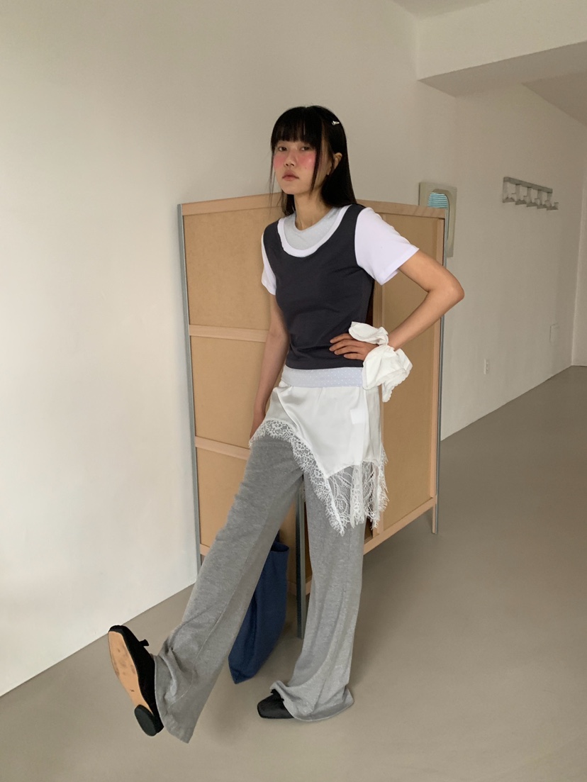 MORE THAN-P韓國代購女裝新品推薦人氣熱賣26春夏職業T恤MORE THANT恤