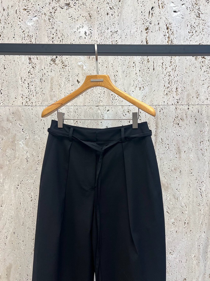 BLOSSOM韓國直郵實拍女士新品人氣時尚26春夏休閑褲含腰繩BLOSSOM休閑褲