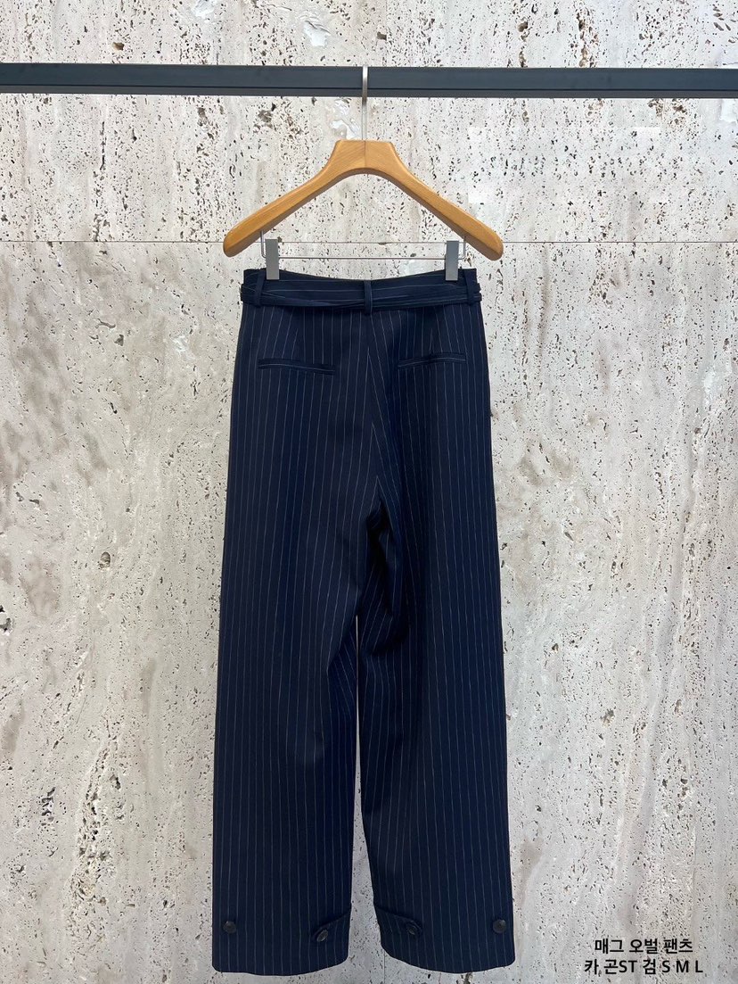 BLOSSOM韓國直郵實拍女士新品人氣時尚26春夏休閑褲含腰繩BLOSSOM休閑褲