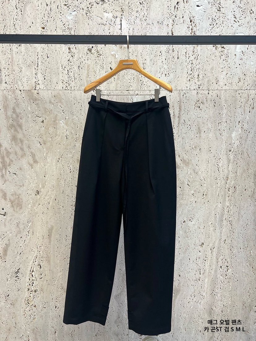 BLOSSOM韓國直郵實拍女士新品人氣時尚26春夏休閑褲含腰繩BLOSSOM休閑褲圖色2