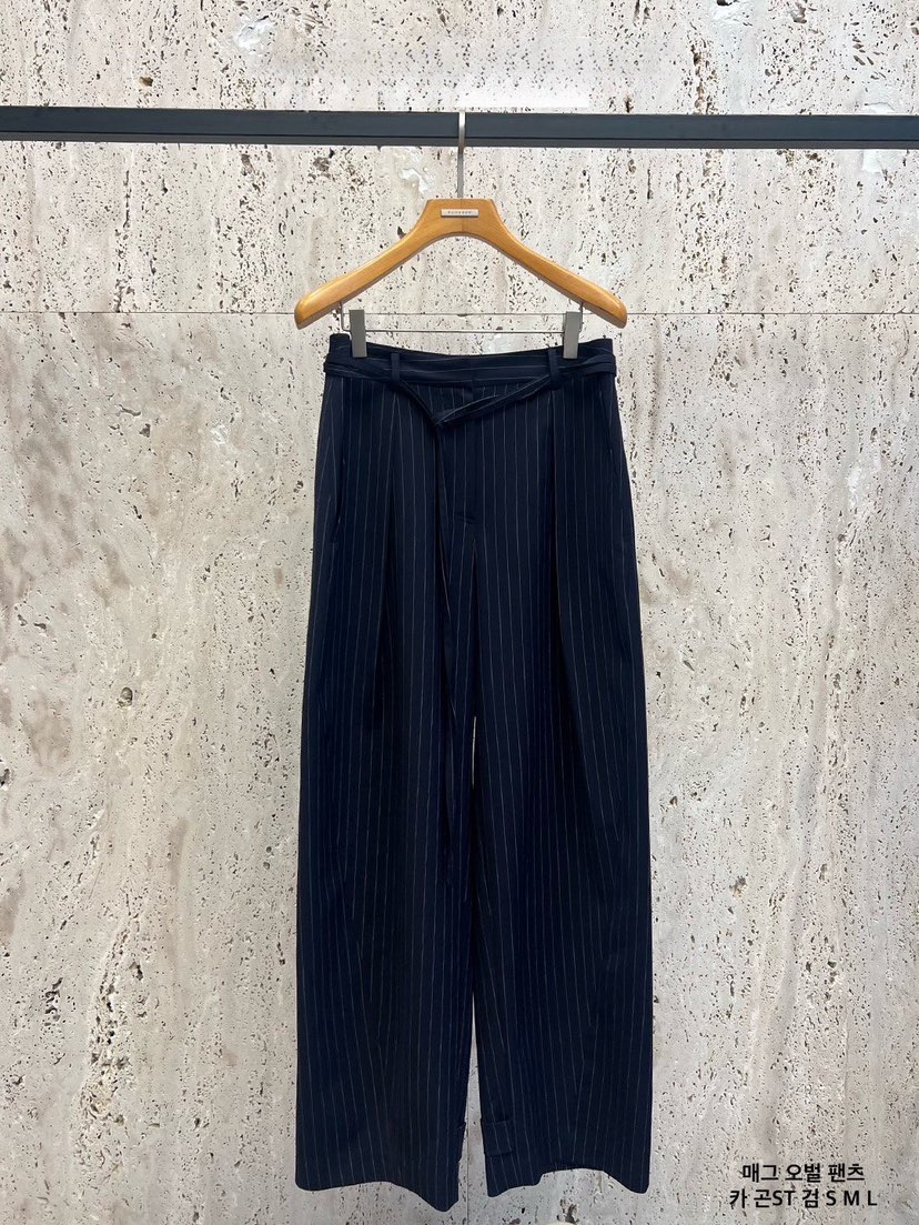 BLOSSOM韓國直郵實拍女士新品人氣時尚26春夏休閑褲含腰繩BLOSSOM休閑褲圖色3