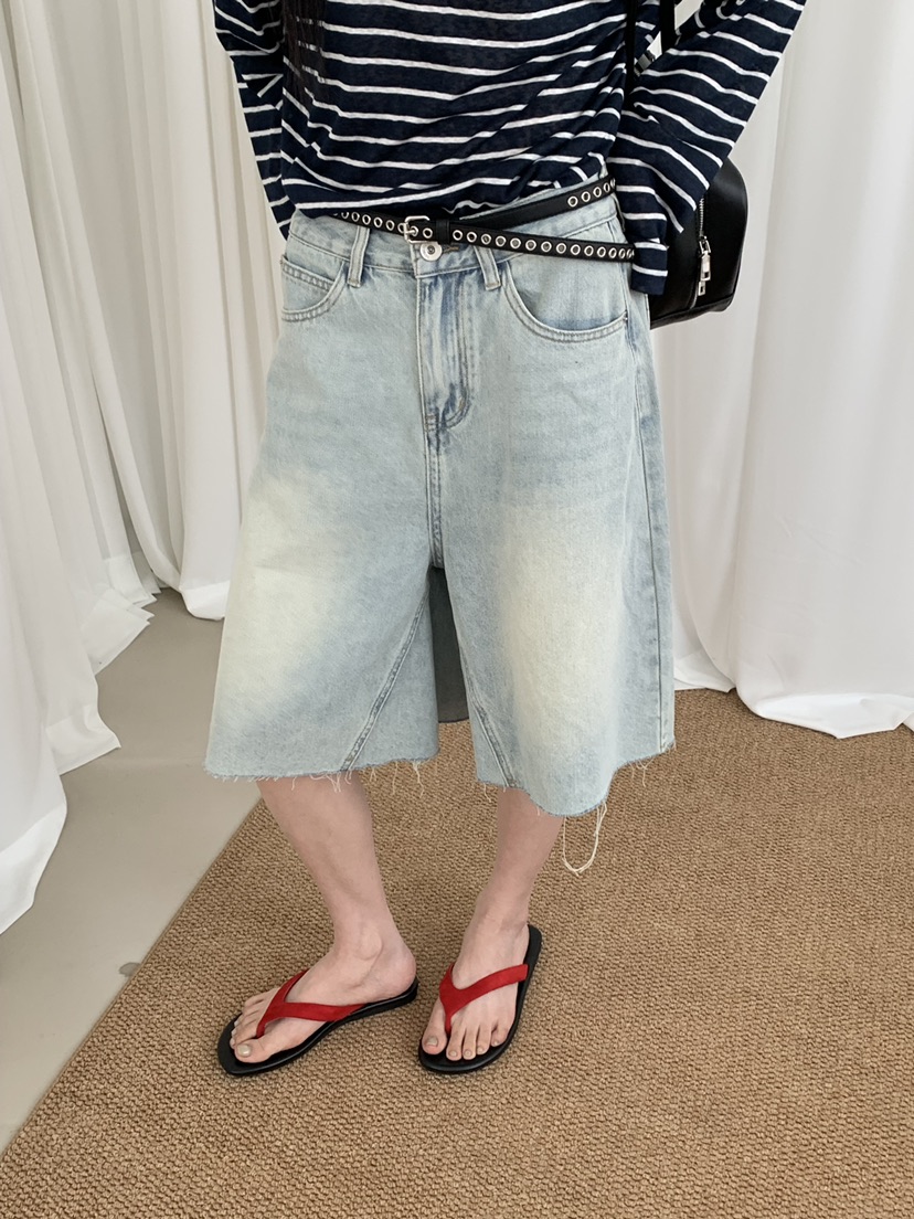 RIVER RAIN韓國東大門直郵女裝新品熱賣職業26春夏牛仔褲RIVER RAIN牛仔褲