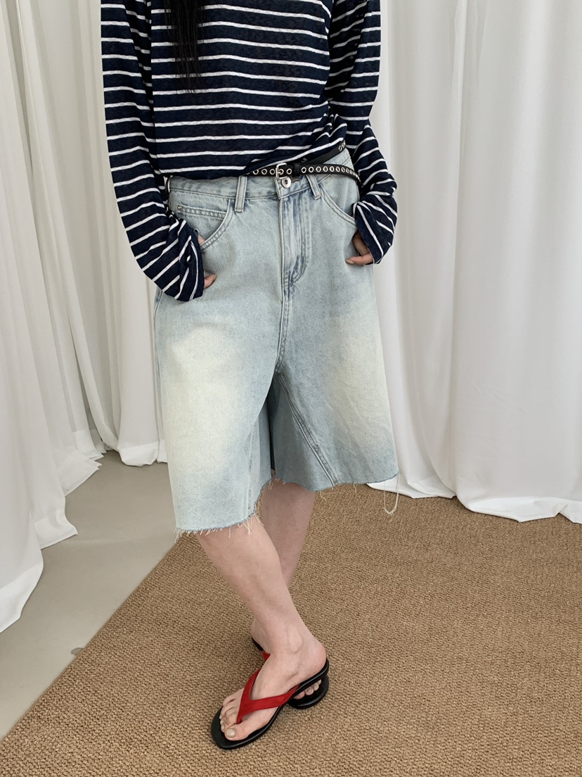 RIVER RAIN韓國東大門直郵女裝新品熱賣職業26春夏牛仔褲RIVER RAIN牛仔褲