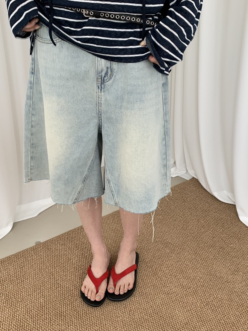 RIVER RAIN韓國東大門直郵女裝新品熱賣職業26春夏牛仔褲RIVER RAIN牛仔褲