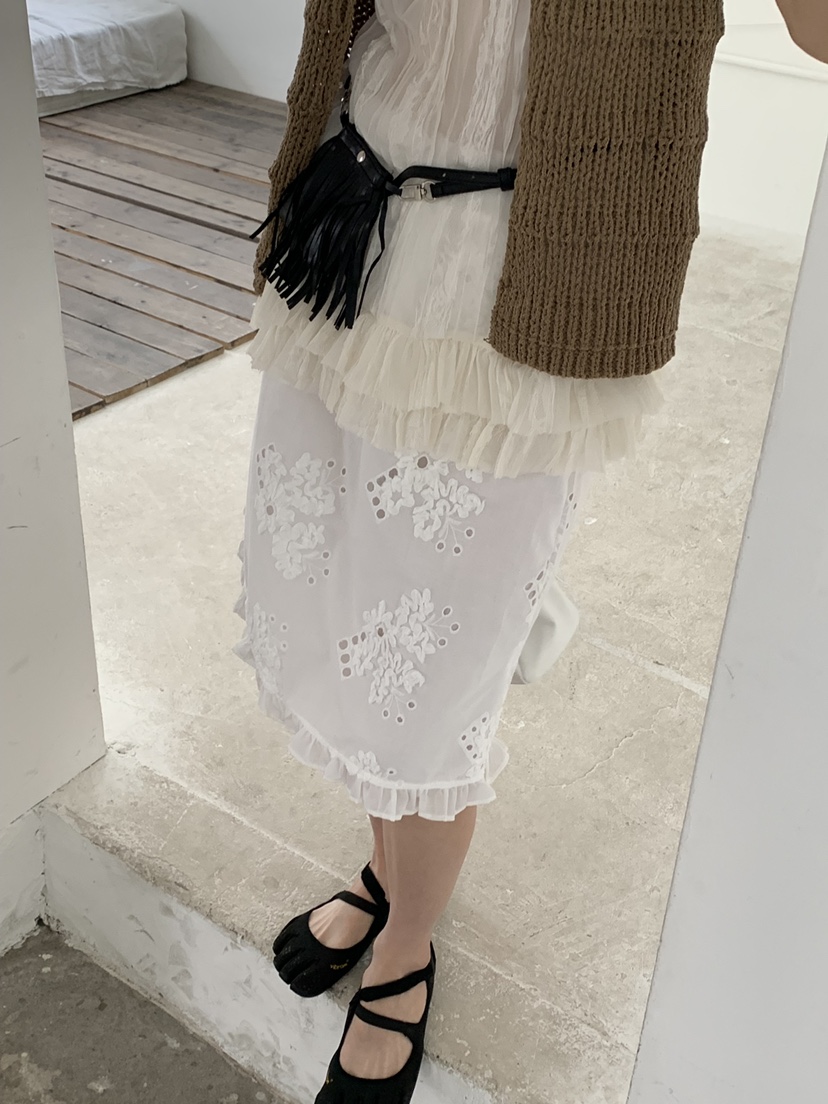 RIVER RAIN韓國代購女裝新款時尚26春夏人氣半身裙中短裙RIVER RAIN半身裙/中短裙