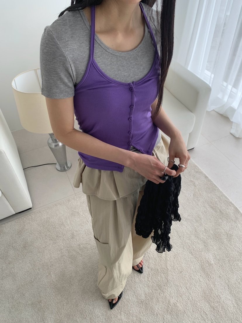 JKICHI韓國東大門直郵女裝新款職業時尚吊帶背心不含內搭JKICHI吊帶/背心