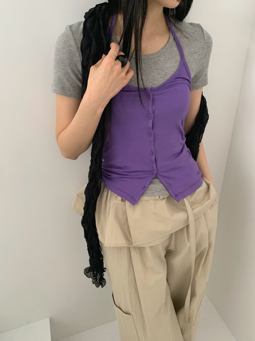 JKICHI韓國東大門直郵女裝新款職業時尚吊帶背心不含內搭JKICHI吊帶/背心