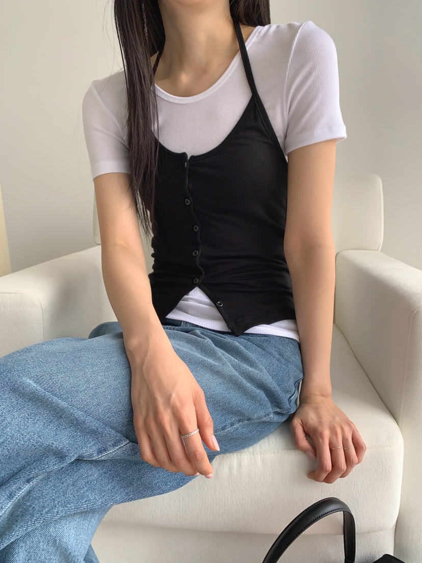 JKICHI韓國東大門直郵女裝新款職業時尚吊帶背心不含內搭JKICHI吊帶/背心圖色3