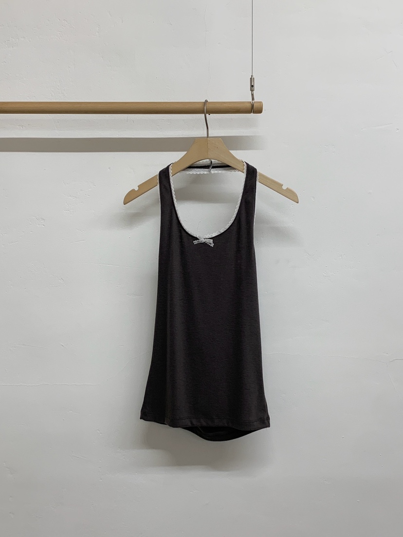 MORE THAN-P韓國東大門代購女士新款時尚26春夏吊帶背心MORE THAN吊帶/背心圖色3