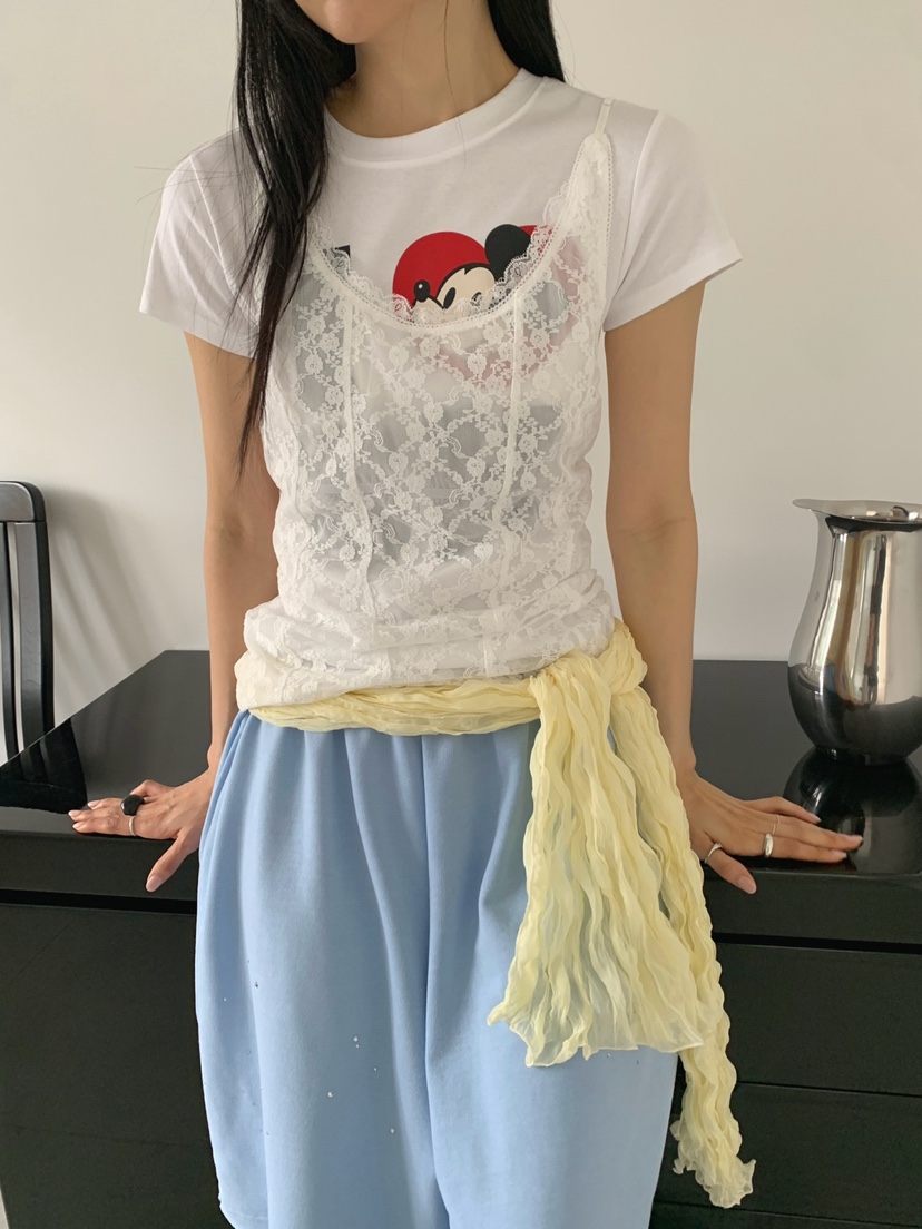 JKICHI韓國直郵實拍女裝新款職業時尚26春夏休閑推薦熱賣T恤JKICHIT恤