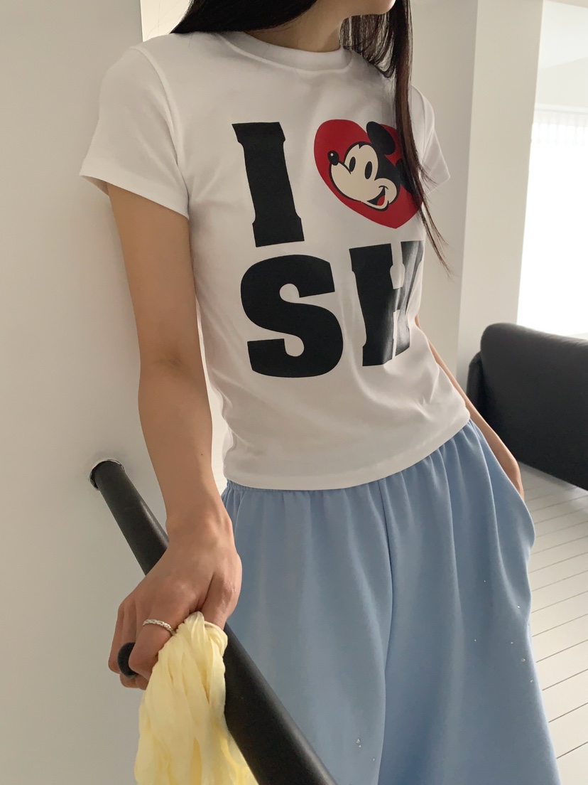 JKICHI韓國直郵實拍女裝新款職業時尚26春夏休閑推薦熱賣T恤JKICHIT恤圖色2