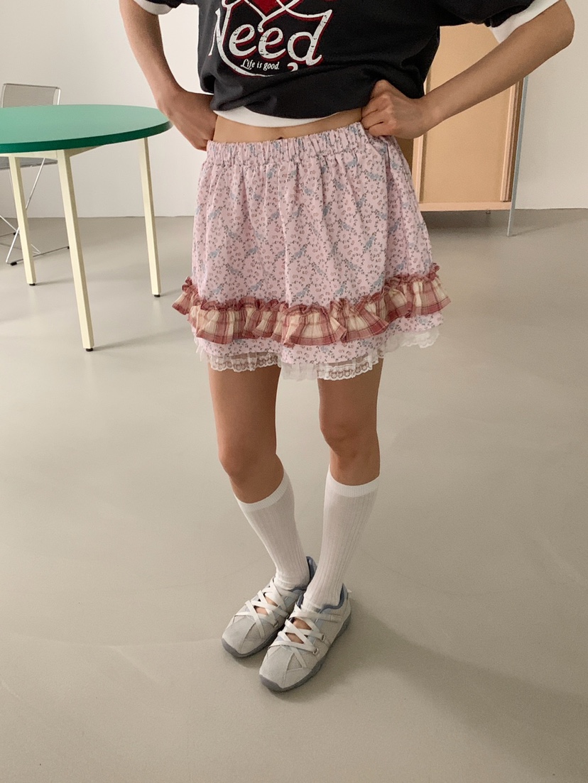 MORE THAN-P韓國直郵實拍女裝新款時尚推薦職業熱賣短裙MORE THAN短裙