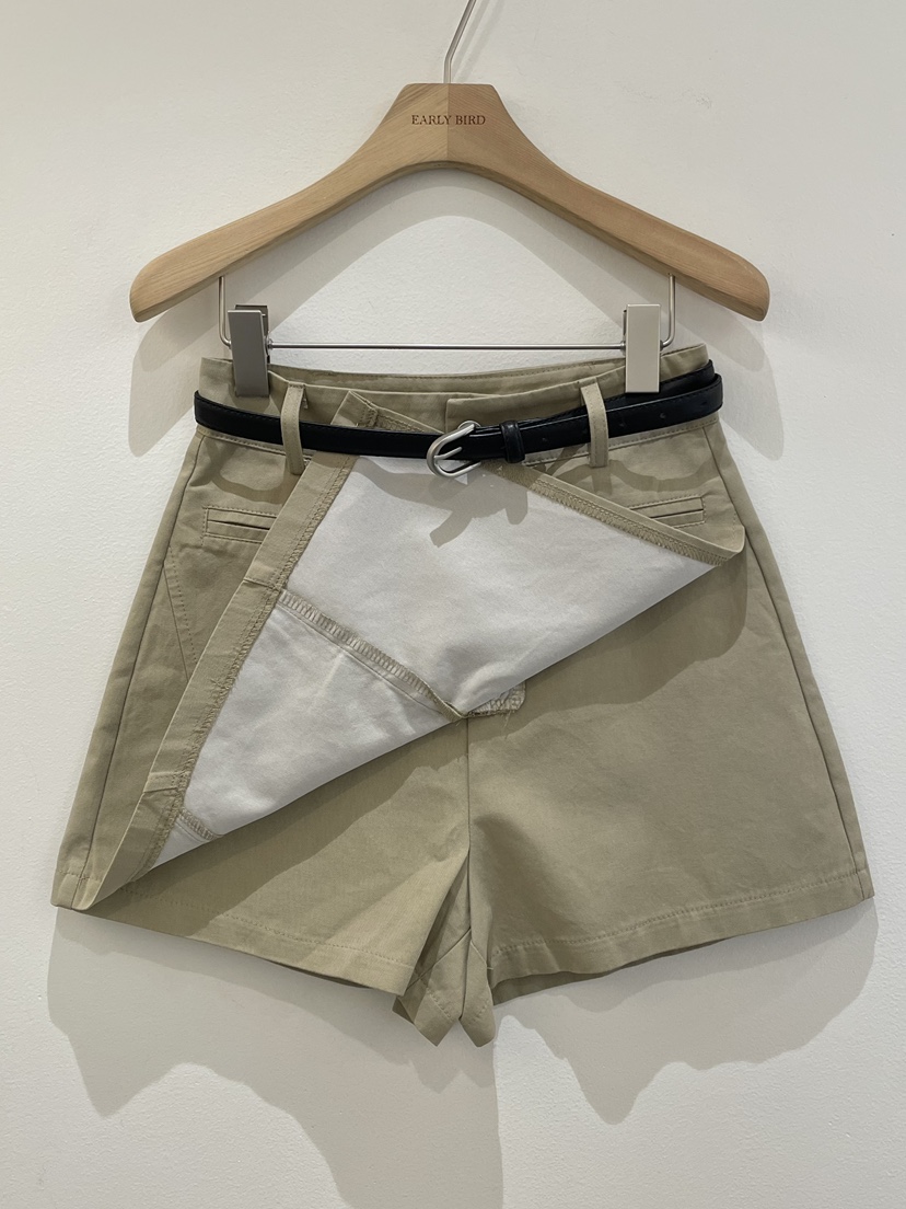 OBSESS韓國東大門直郵女士新款26春夏時尚熱賣裙褲含腰帶OBSESS/EARLY BIRD裙褲