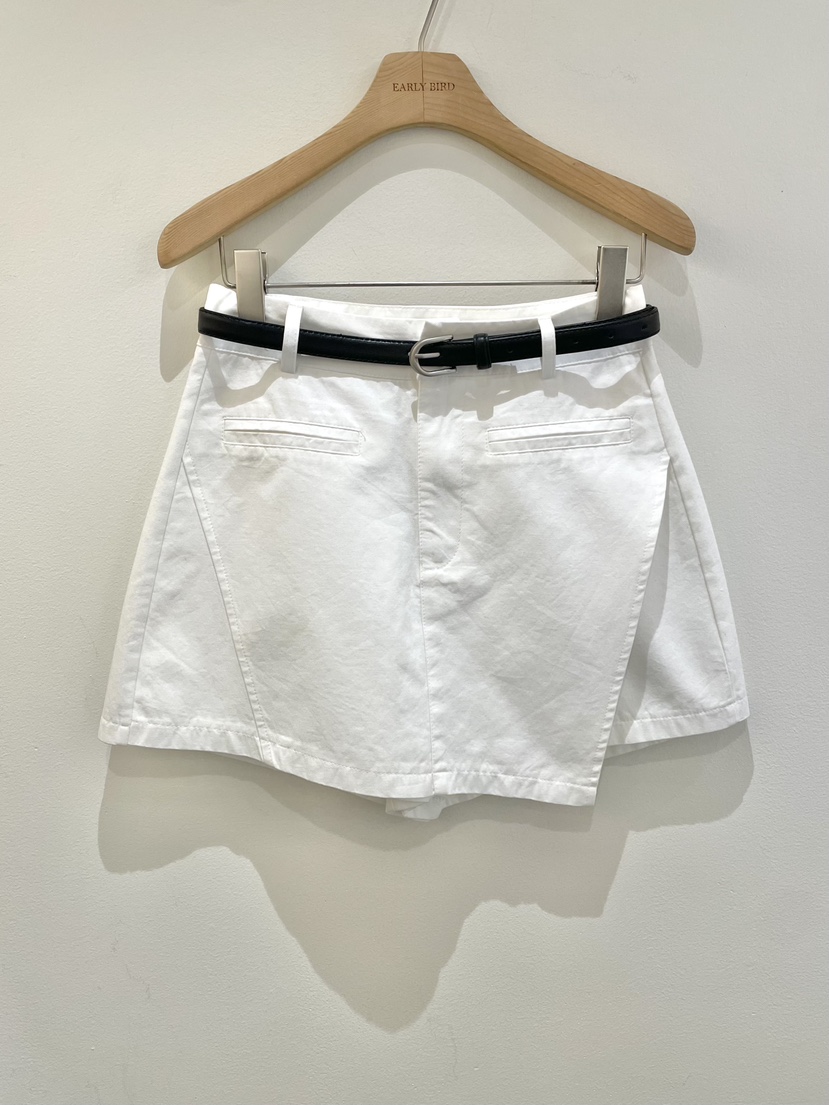 OBSESS韓國東大門直郵女士新款26春夏時尚熱賣裙褲含腰帶OBSESS/EARLY BIRD裙褲圖色1