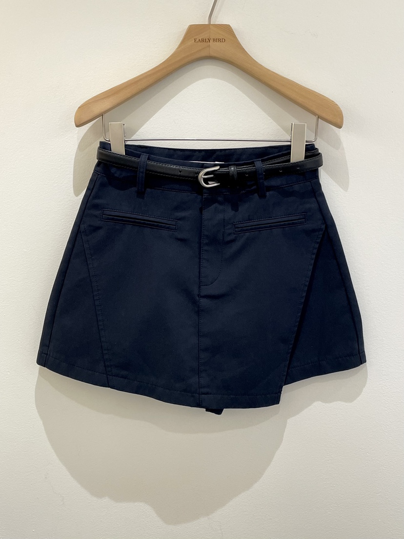 OBSESS韓國東大門直郵女士新款26春夏時尚熱賣裙褲含腰帶OBSESS/EARLY BIRD裙褲圖色2