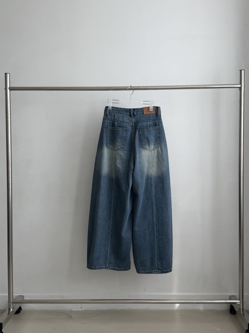 RIVER RAIN韓國直郵實拍女士新品熱賣時尚26春夏推薦牛仔褲RIVER RAIN牛仔褲