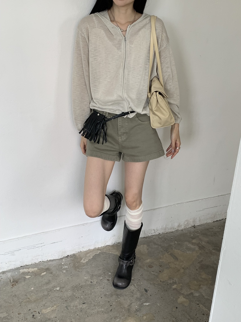 RIVER RAIN韓國直郵女士新品推薦人氣26春夏休閑職業短褲RIVER RAIN短褲