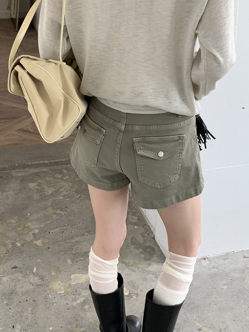 RIVER RAIN韓國直郵女士新品推薦人氣26春夏休閑職業短褲RIVER RAIN短褲