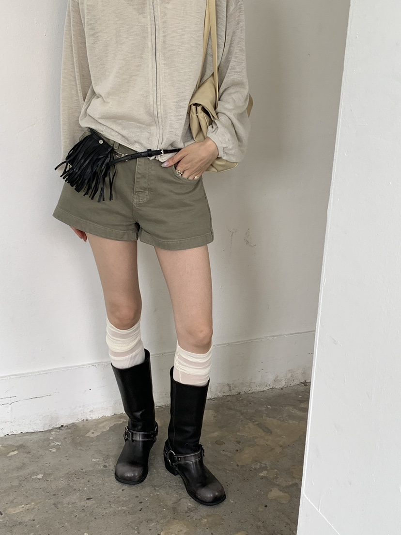 RIVER RAIN韓國直郵女士新品推薦人氣26春夏休閑職業短褲RIVER RAIN短褲