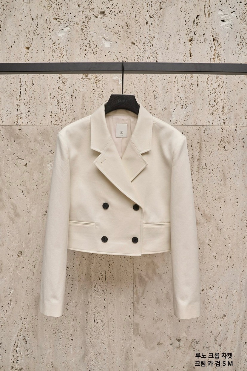 BLOSSOM韓國東大門直郵女士新品時尚職業推薦休閑夾克短款BLOSSOM夾克圖色1