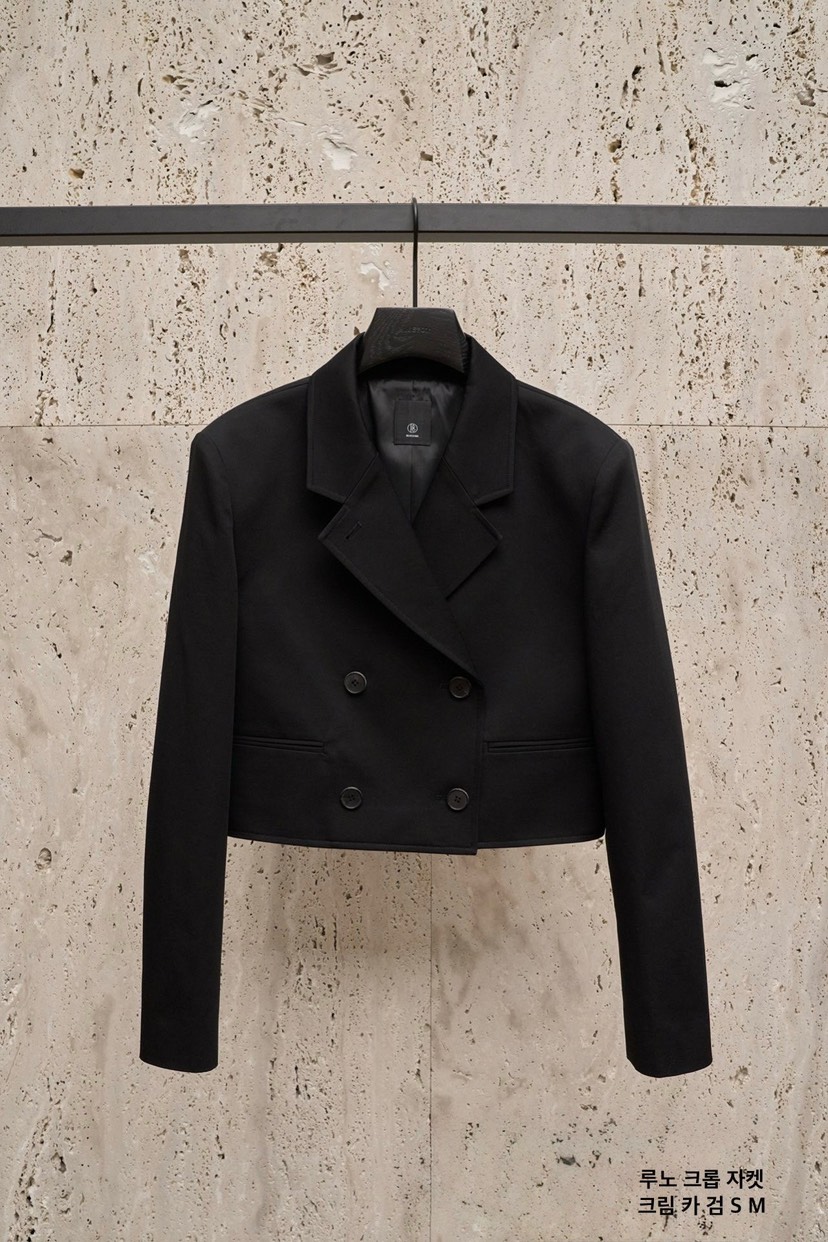 BLOSSOM韓國東大門直郵女士新品時尚職業推薦休閑夾克短款BLOSSOM夾克圖色3