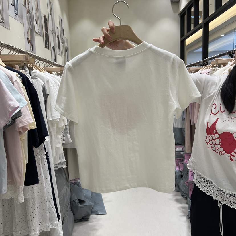 MARIE MARIE韓國代購女士新款推薦休閑職業26春夏時尚T恤MARIE MARIET恤