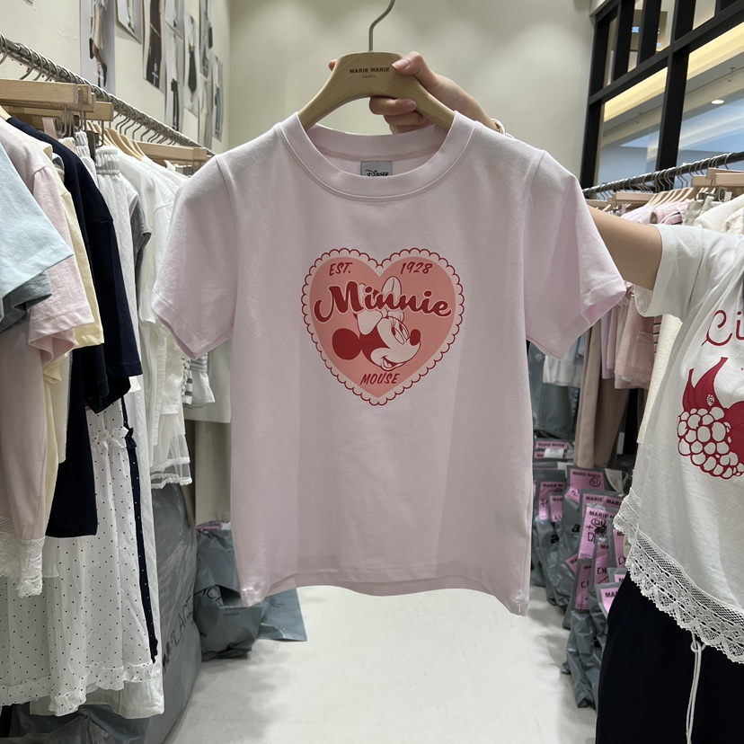 MARIE MARIE韓國代購女士新款推薦休閑職業26春夏時尚T恤MARIE MARIET恤圖色2