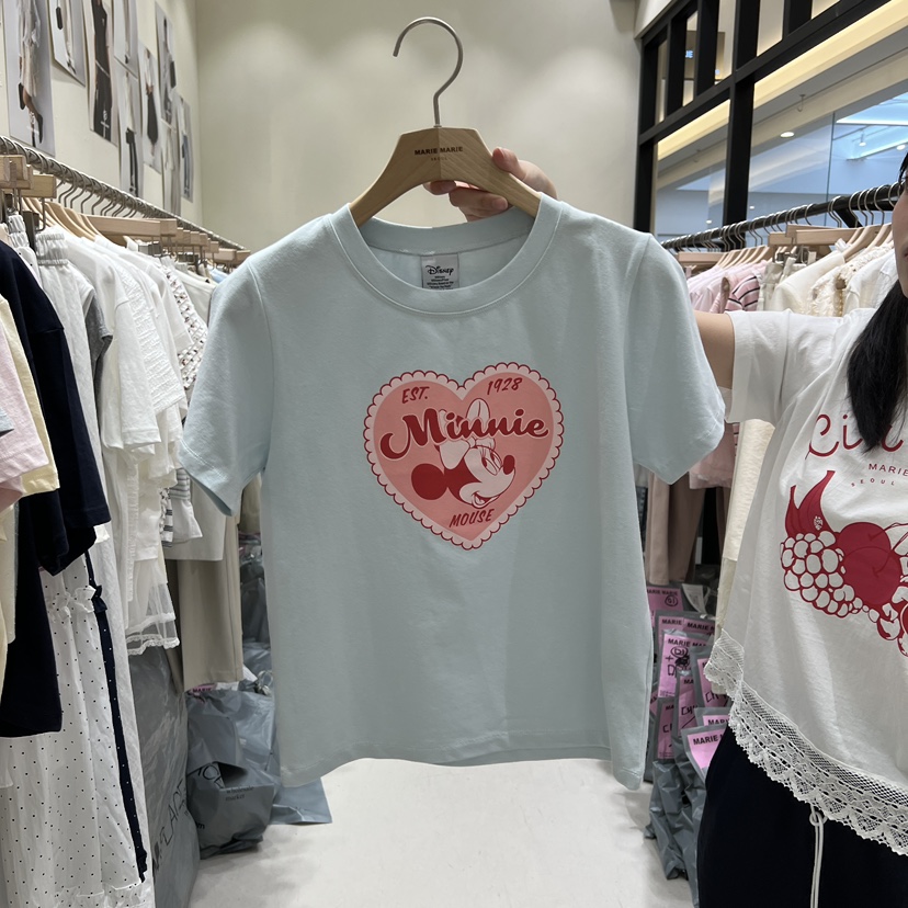 MARIE MARIE韓國代購女士新款推薦休閑職業26春夏時尚T恤MARIE MARIET恤圖色3