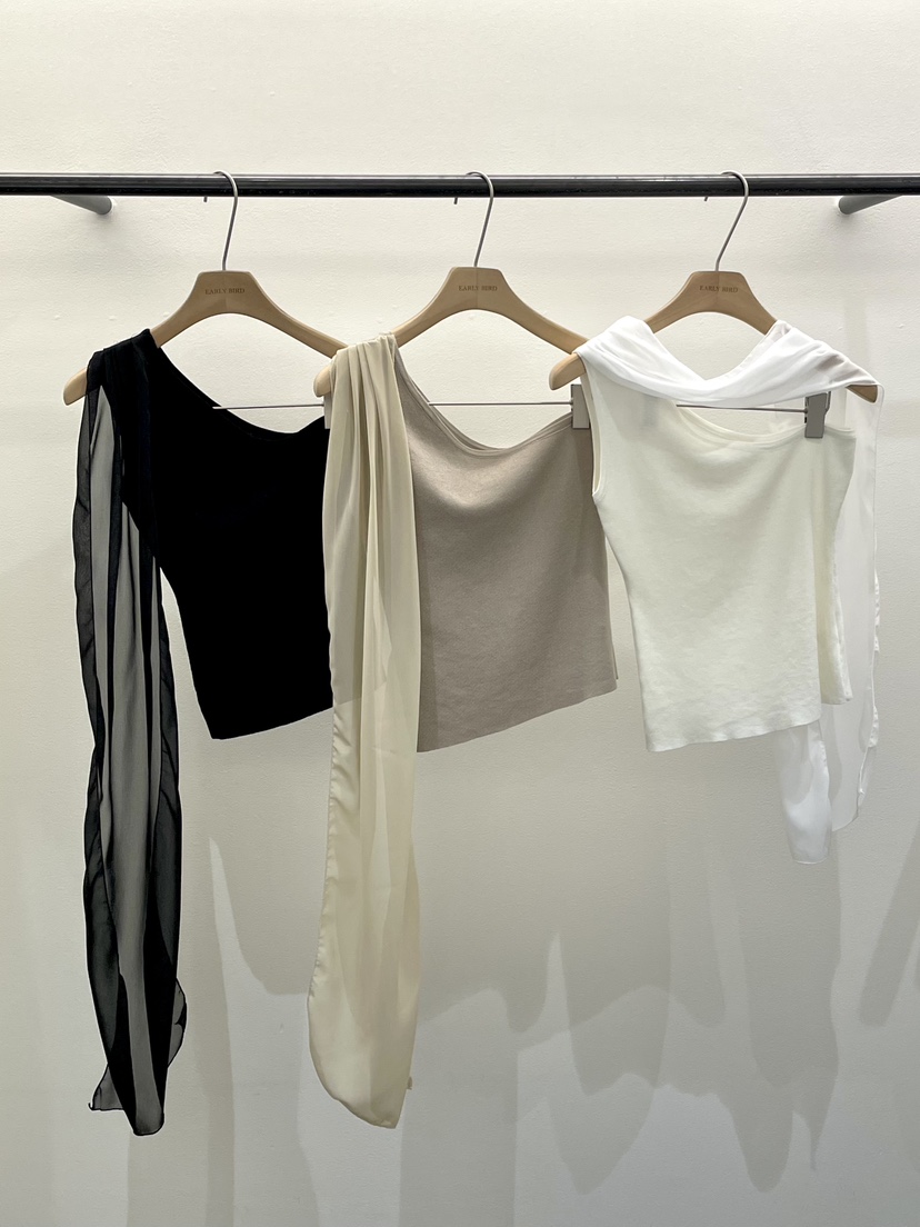 OBSESS韓國直郵實拍女裝新品人氣休閑熱賣職業吊帶背心雪紡OBSESS/EARLY BIRD吊帶/背心