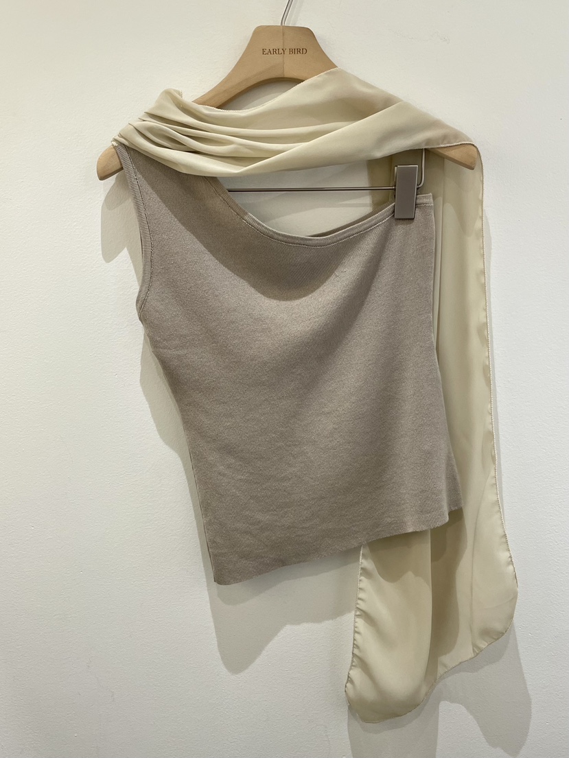 OBSESS韓國直郵實拍女裝新品人氣休閑熱賣職業吊帶背心雪紡OBSESS/EARLY BIRD吊帶/背心圖色2