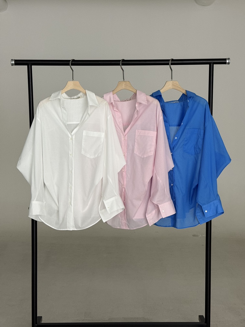 SANTAL韓國直郵女裝新品休閑26春夏推薦人氣時尚襯衫蕾絲衫SANTAL襯衫/蕾絲衫