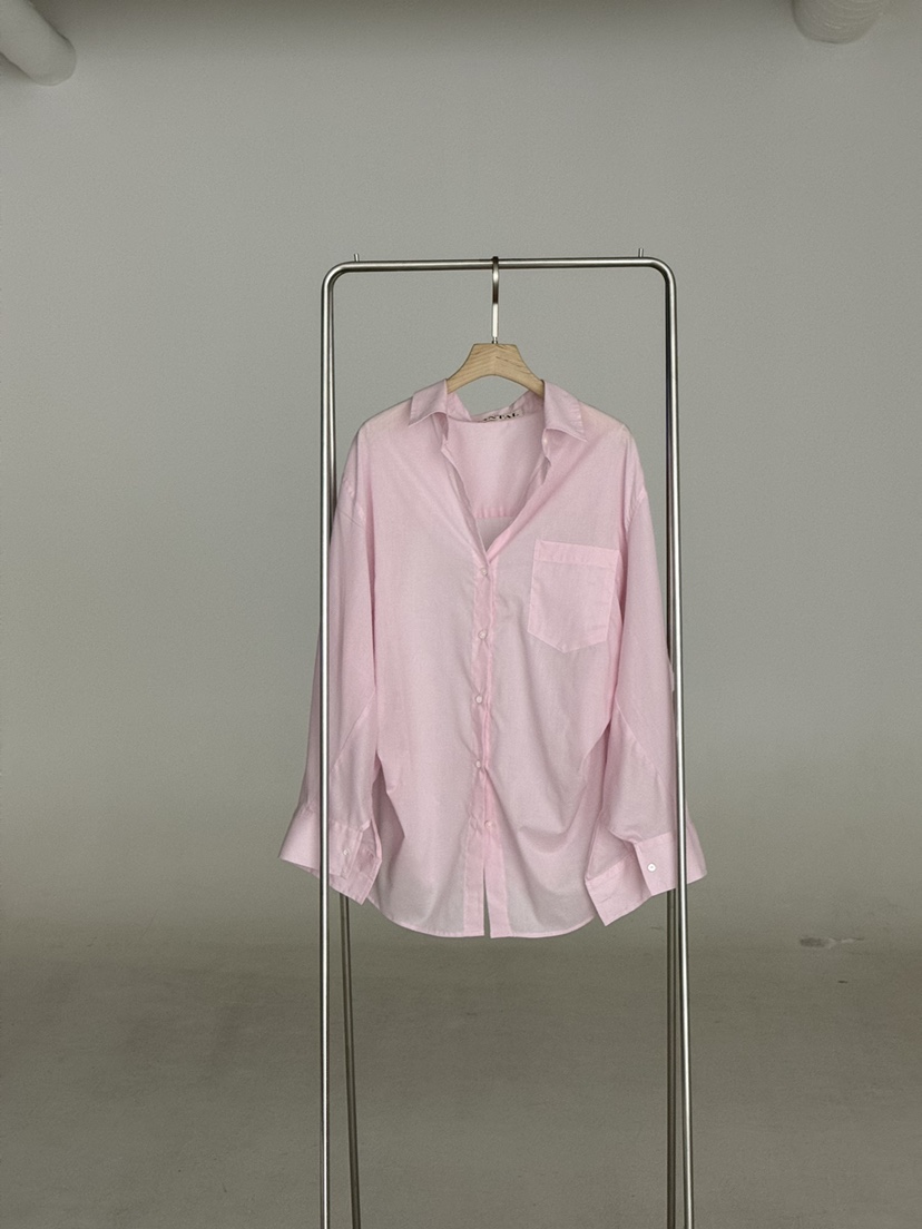 SANTAL韓國直郵女裝新品休閑26春夏推薦人氣時尚襯衫蕾絲衫SANTAL襯衫/蕾絲衫圖色2