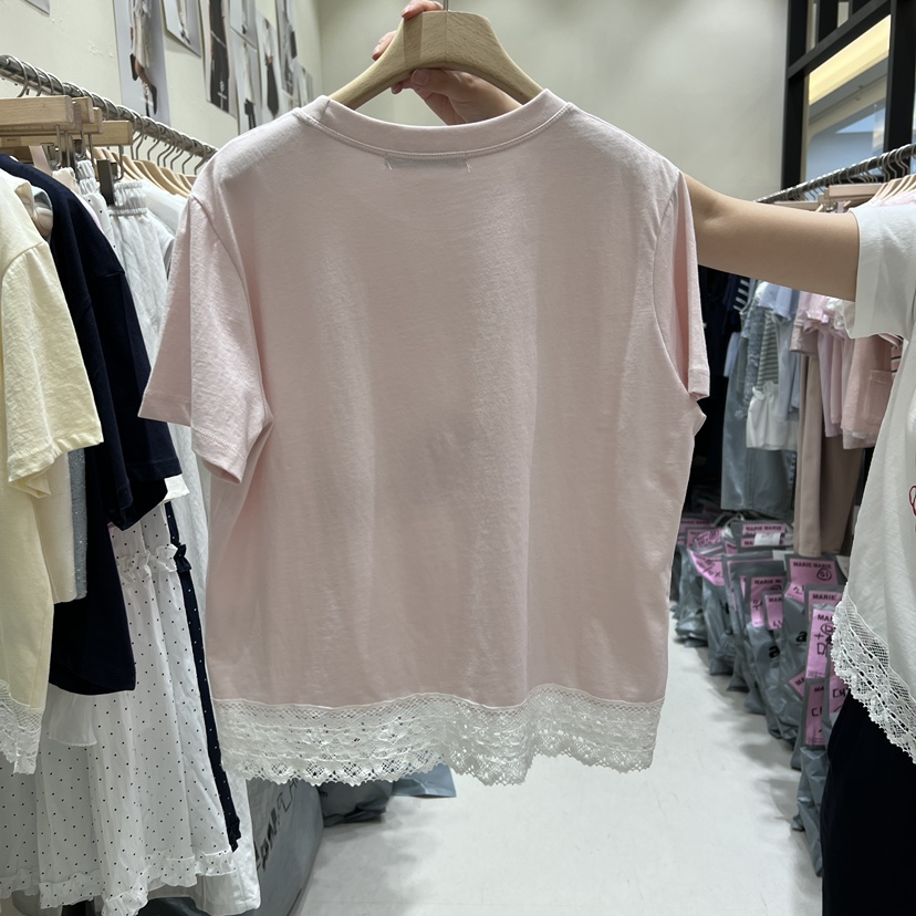 MARIE MARIE韓國直郵女士新款推薦人氣休閑職業26春夏T恤MARIE MARIET恤