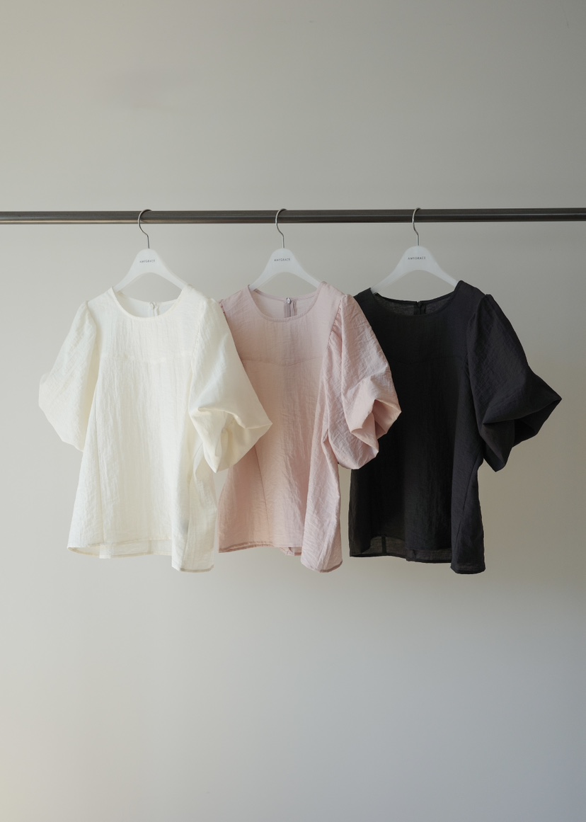 AMY GRACE-A韓國東大門代購女士新品26春夏休閑襯衫蕾絲衫AMY GRACE-A襯衫/蕾絲衫