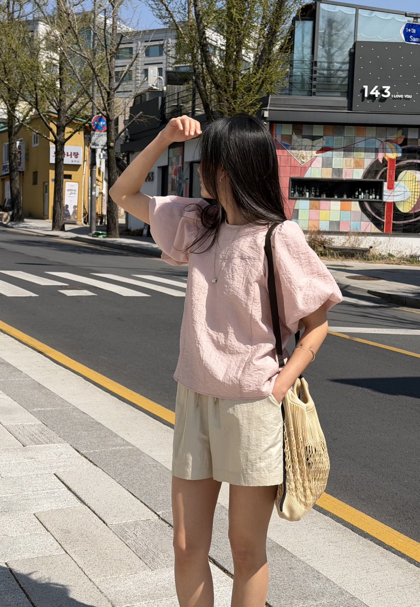 AMY GRACE-A韓國東大門代購女士新品26春夏休閑襯衫蕾絲衫AMY GRACE-A襯衫/蕾絲衫