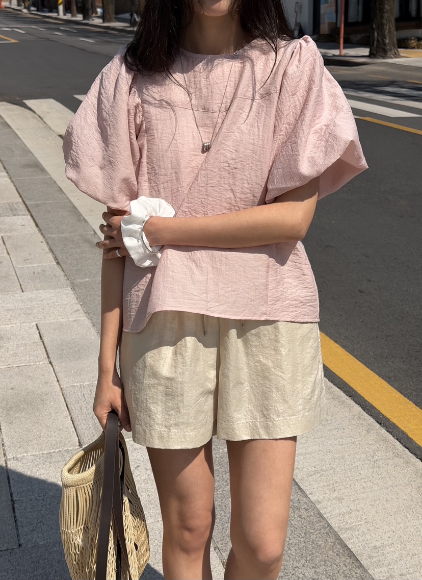 AMY GRACE-A韓國東大門代購女士新品26春夏休閑襯衫蕾絲衫AMY GRACE-A襯衫/蕾絲衫