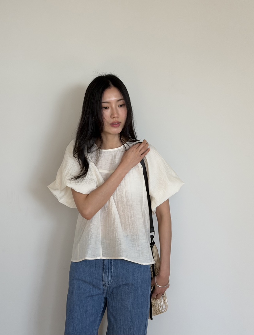 AMY GRACE-A韓國東大門代購女士新品26春夏休閑襯衫蕾絲衫AMY GRACE-A襯衫/蕾絲衫